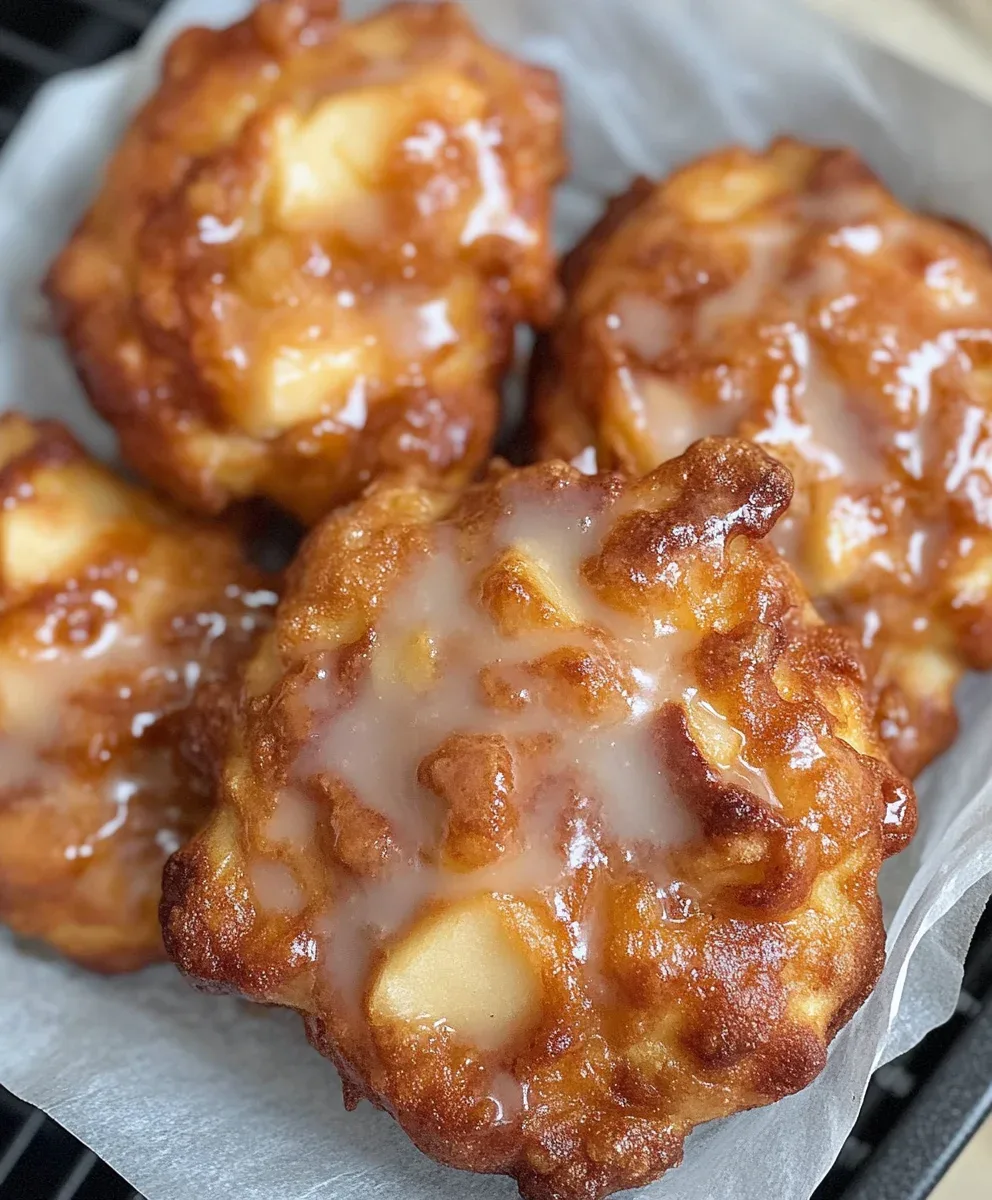 Crispy Air Fryer Apple Fritters: Easy Recipe