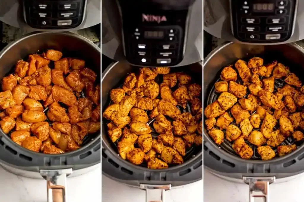 Air fryer basket arrangement
