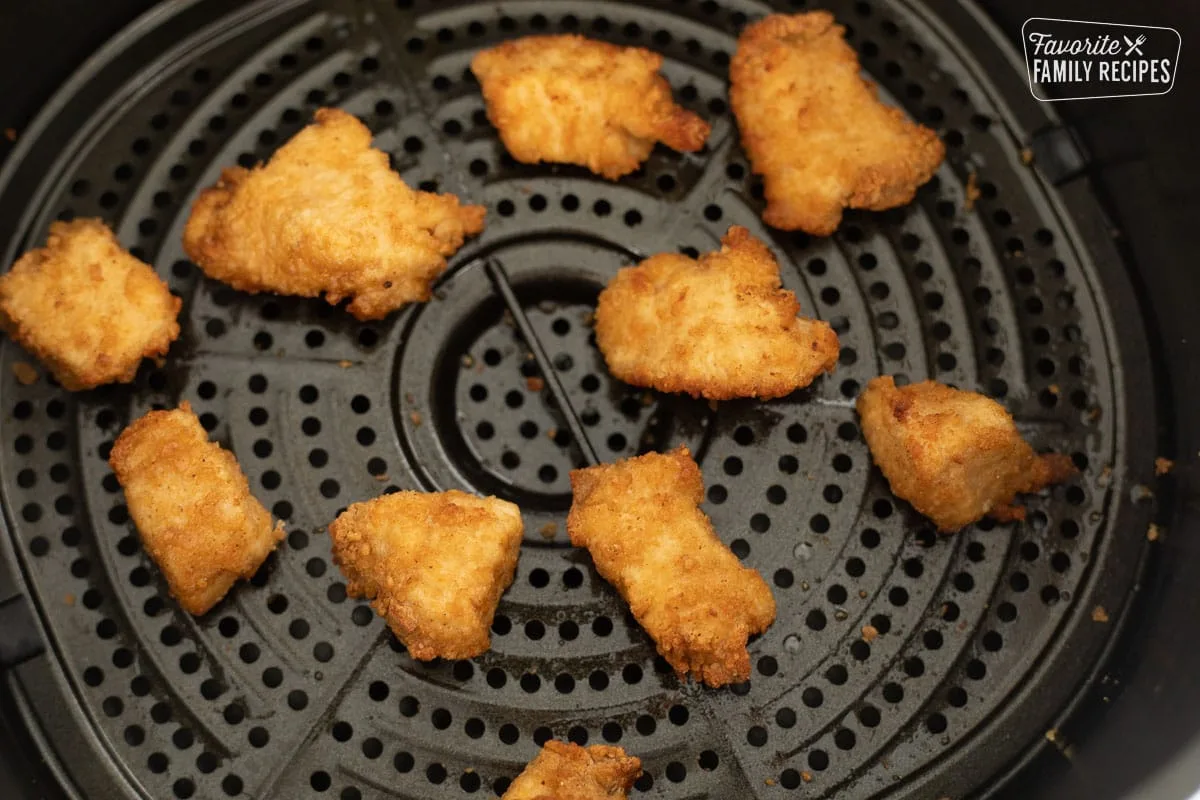 Air Fryer Basket Crowding