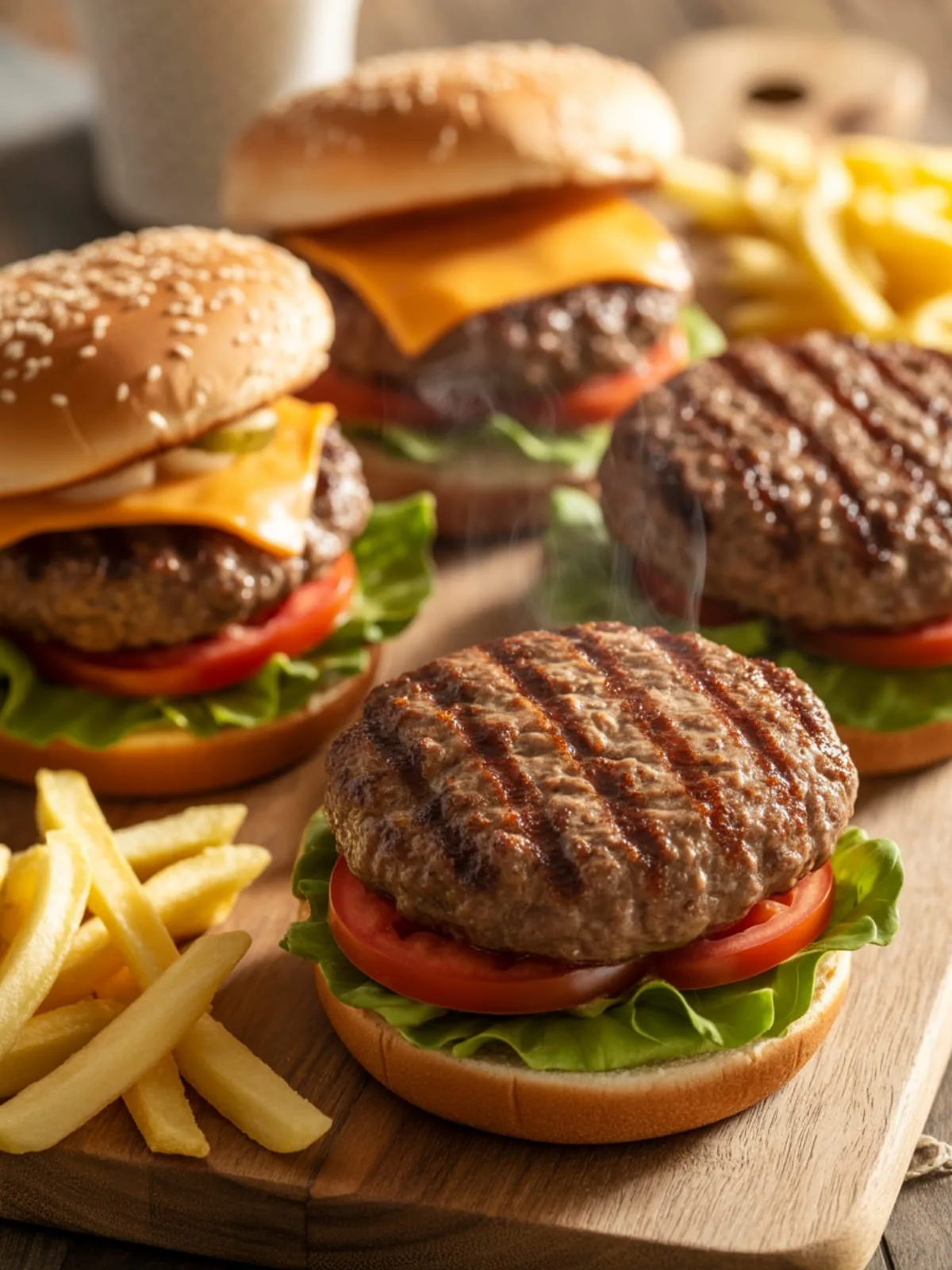 Juicy Air Fryer Burgers: Easy & Crispy Recipe