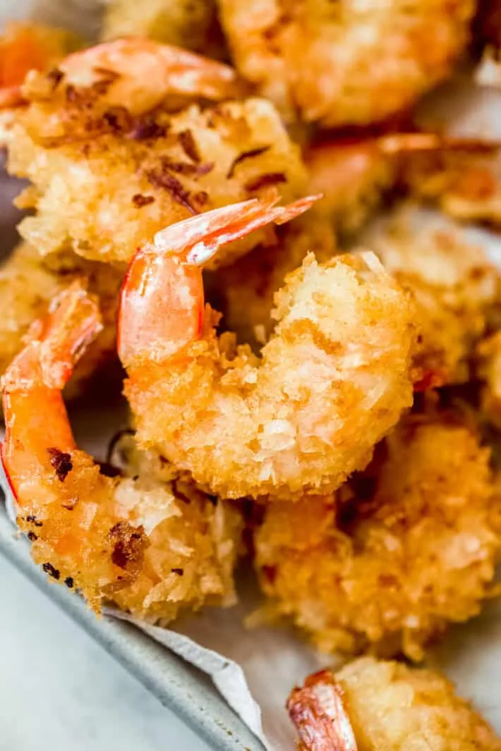 Crispy exterior texture