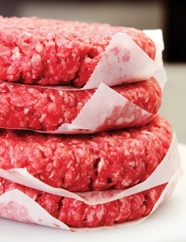 Ground beef patties