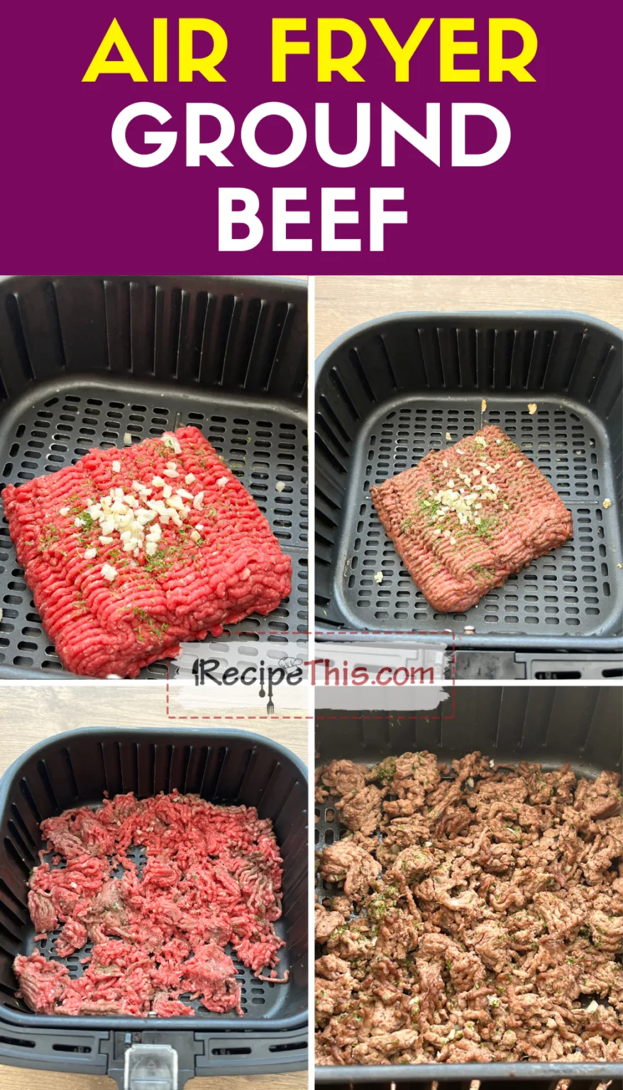 Best Air Fryer Ground Beef Recipes You’ll Make Again