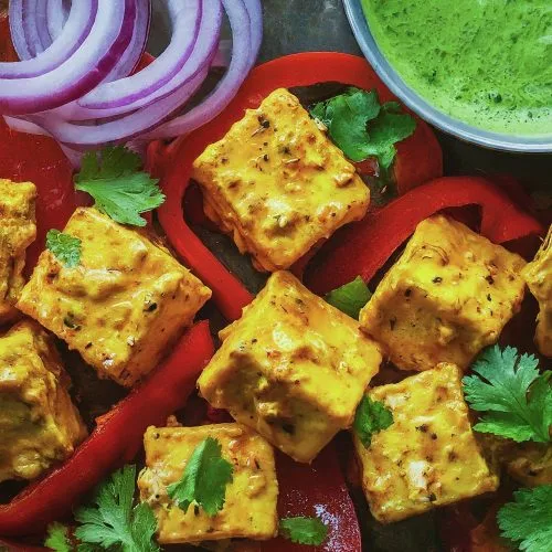 Paneer Marination Technique