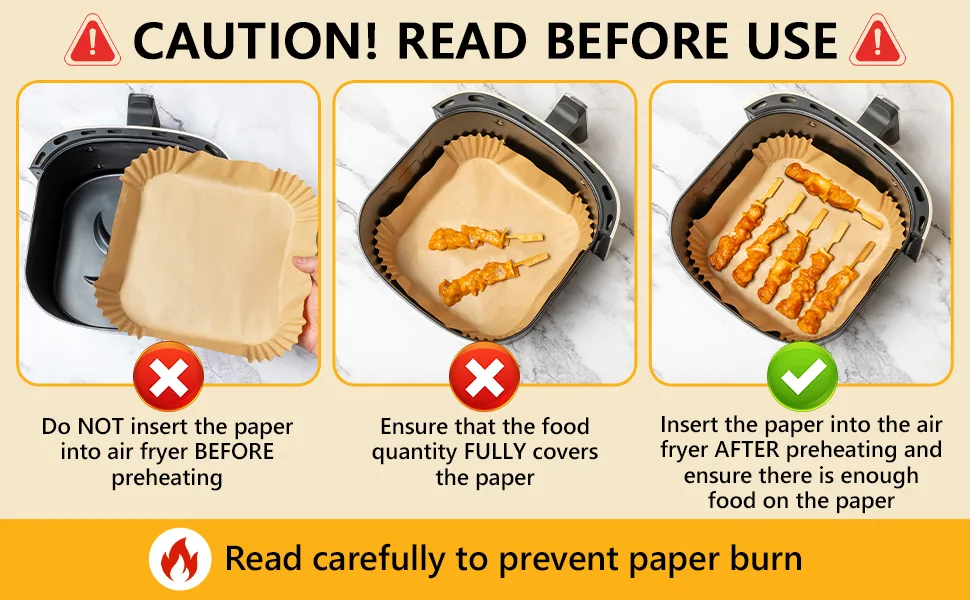 Parchment paper liners