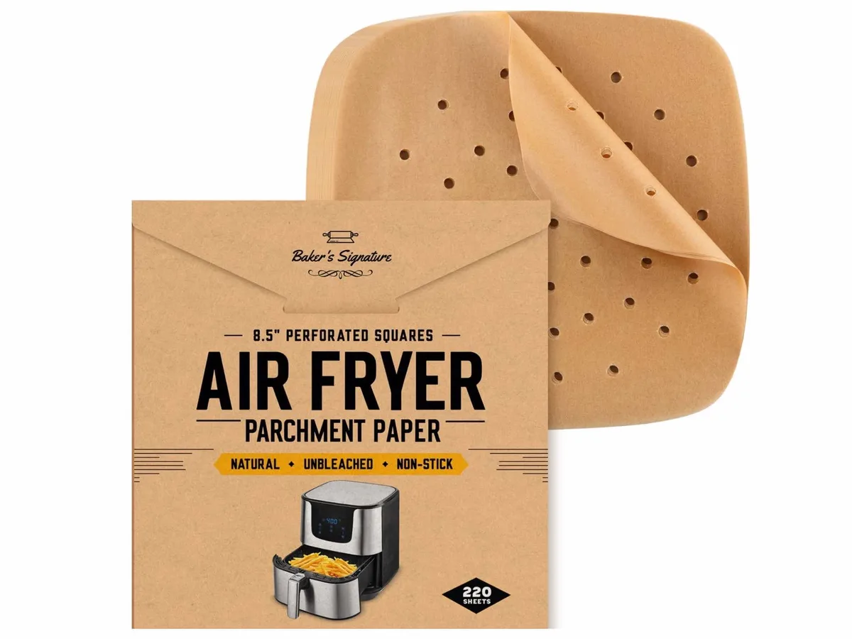 Perforated parchment paper liners