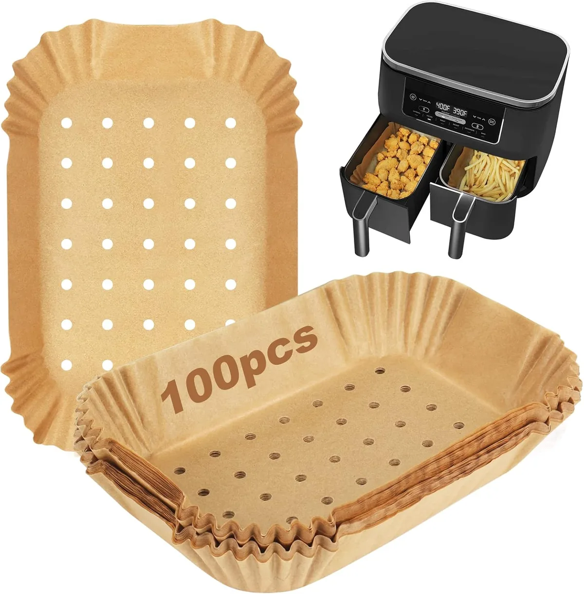Perforated parchment paper