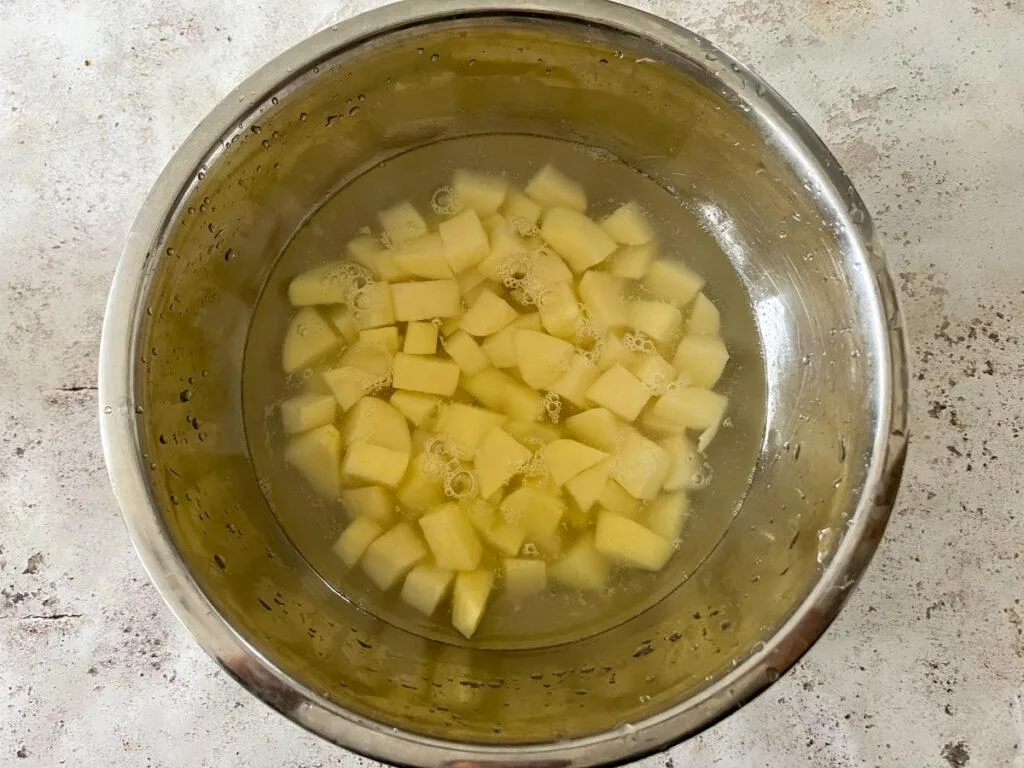 Russet potatoes