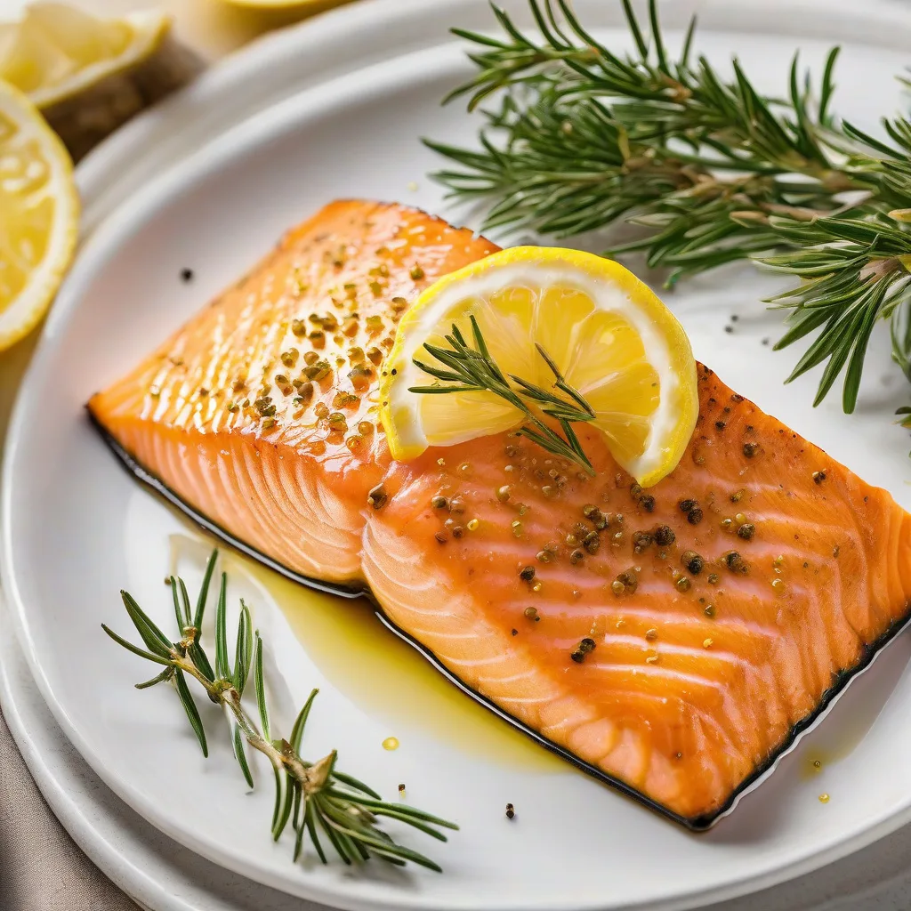 Salmon Fillet Doneness