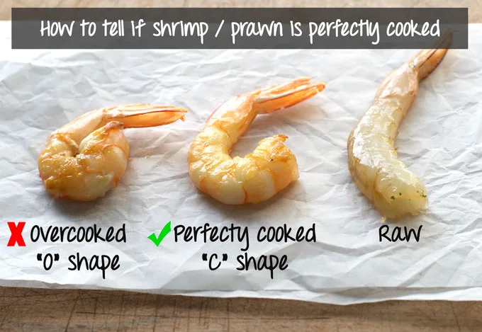 Shrimp Doneness Indicators
